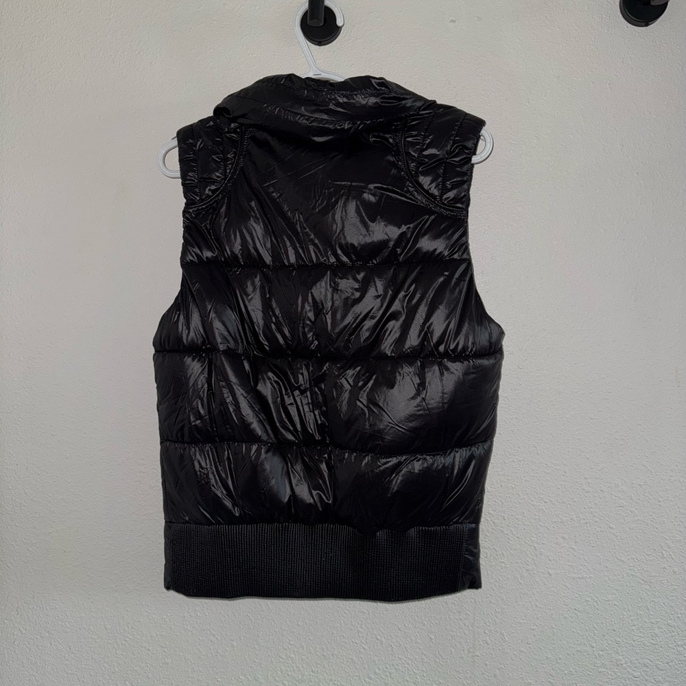 Sam Edelman Black Quilted Puffer Vest - Picture 3 of 5